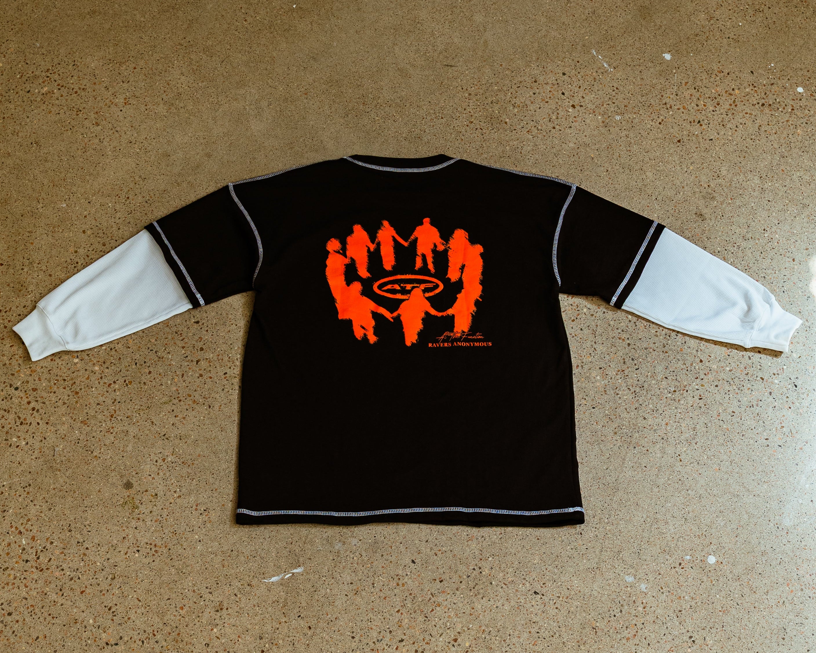 Ravers Anonymous Thermal Long Sleeve Tee