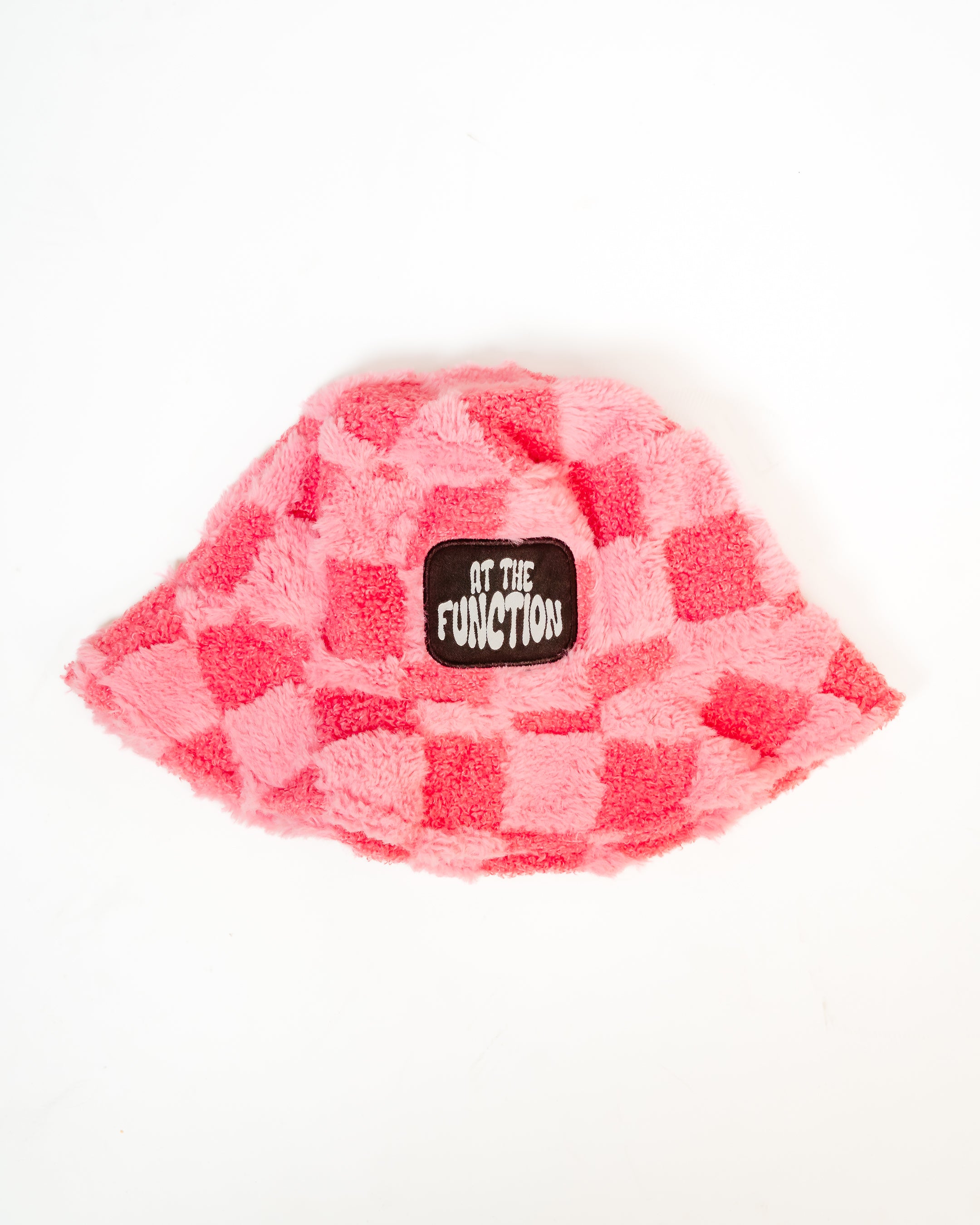 Pink Fuzzy Bucket Hat