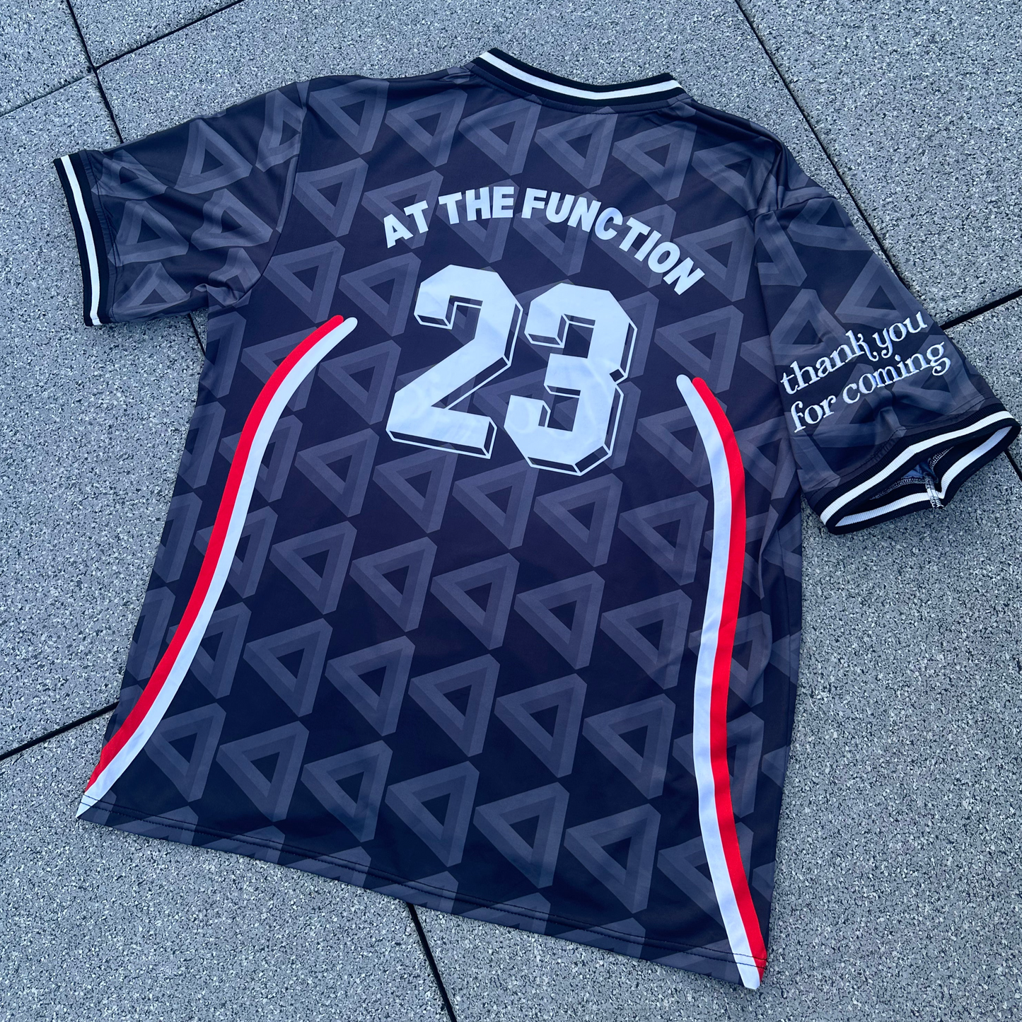 Electric Paradise Soccer Jersey (Black)