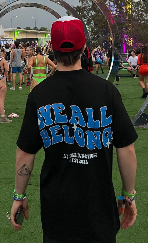 We All Belong Tee - Black